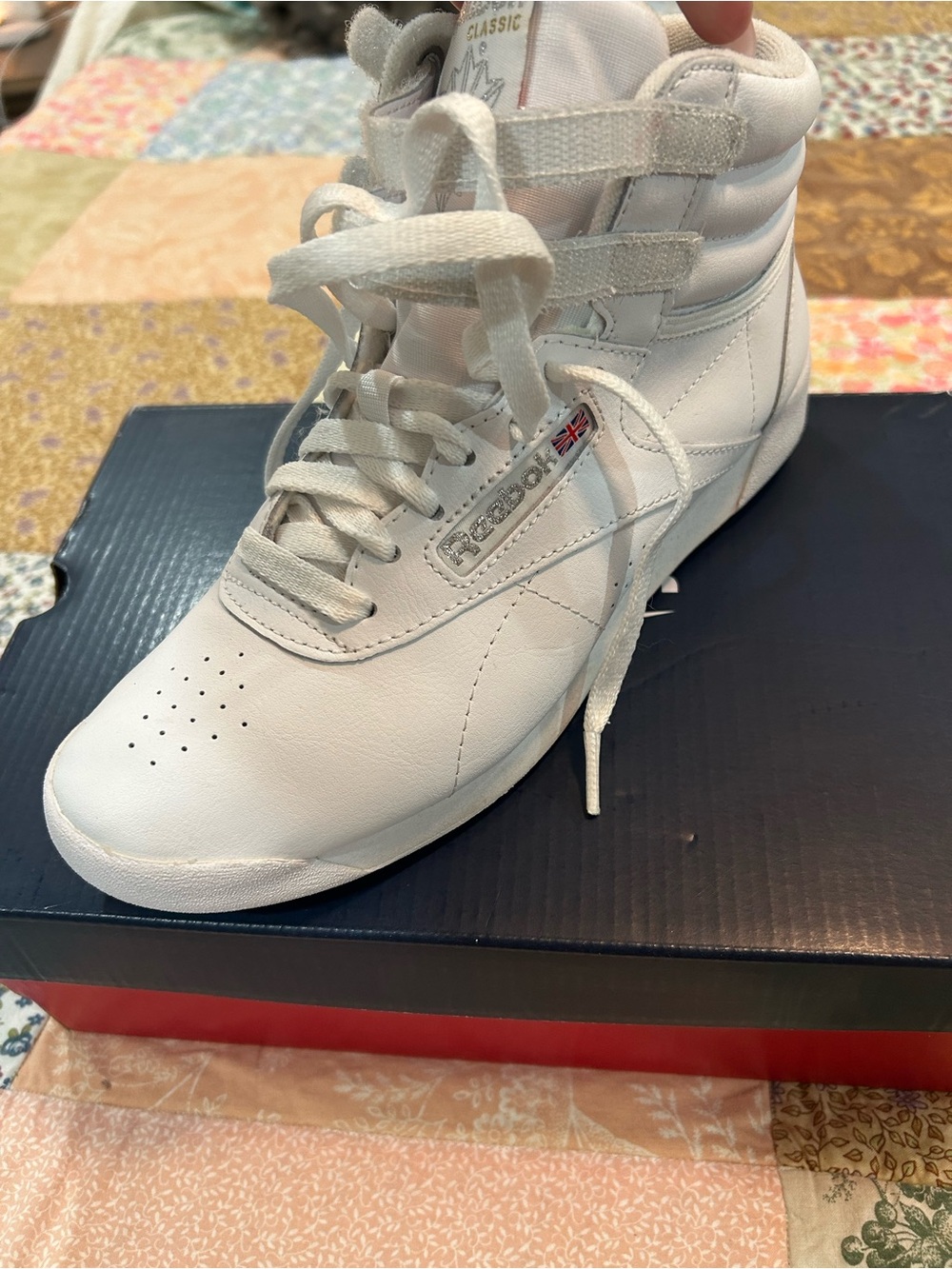 Reebok White High-Top Women’s Sneakers